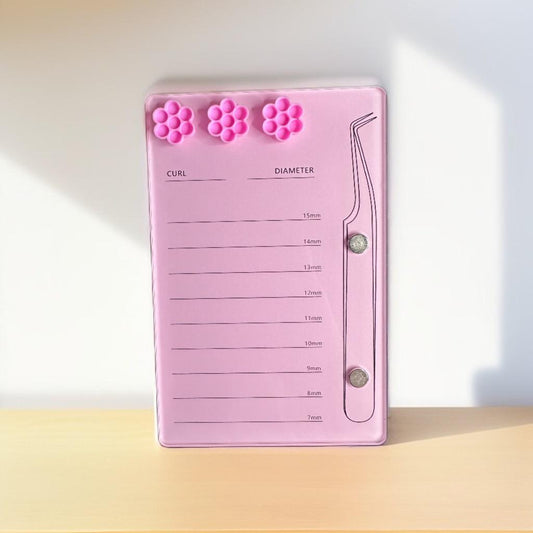 Акриловая палетка для ресниц с магнитом