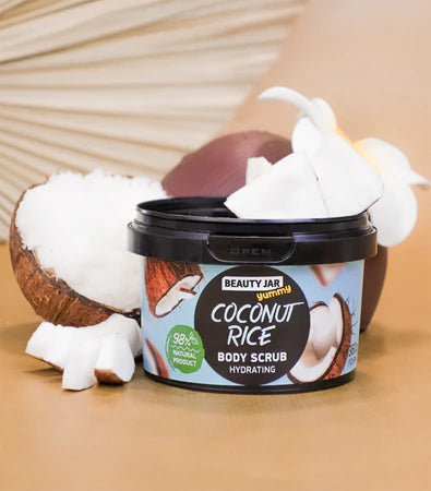 Yummy COCONUT RICE Hydrating Body Scrub