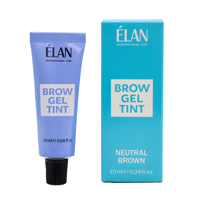 Elan Brow Gel Tint – Neutral Brown (20 ml)