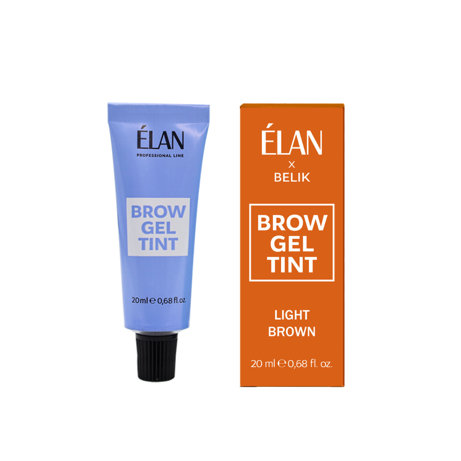 ÉLAN Brow Gel Tint — Light Brown (20 ml)